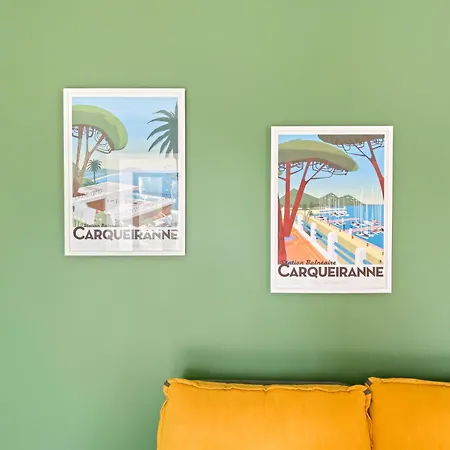 La Méditerranée à Vos Pieds - Vue&accès Apartamento Carqueiranne